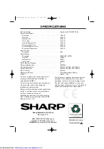 Preview for 73 page of Sharp R-895M Operation Manual With Cookbook