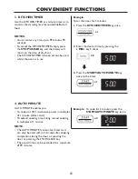 Preview for 25 page of Sharp R-898M-A Operation Manual