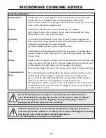 Preview for 28 page of Sharp R-898M-A Operation Manual