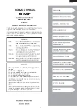 Preview for 3 page of Sharp R-90GCH Service Manual