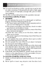 Preview for 246 page of Sharp R-922STWE Operation Manual