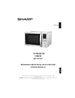 Preview for 1 page of Sharp R-92A0STV Operation Manual