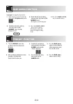 Preview for 20 page of Sharp R-9320G-BS Operation Manual