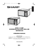 Preview for 1 page of Sharp R-937 Operation Manual