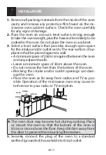 Preview for 72 page of Sharp R-956INW Operation Manual