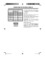 Preview for 13 page of Sharp R-959(SL)M-AA Operation Manual With Cookbook