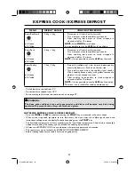 Preview for 23 page of Sharp R-959(SL)M-AA Operation Manual With Cookbook