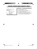 Preview for 53 page of Sharp R-959(SL)M-AA Operation Manual With Cookbook