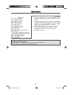 Preview for 72 page of Sharp R-959(SL)M-AA Operation Manual With Cookbook