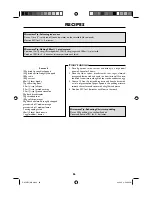 Preview for 88 page of Sharp R-959(SL)M-AA Operation Manual With Cookbook