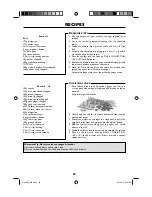 Preview for 90 page of Sharp R-959(SL)M-AA Operation Manual With Cookbook