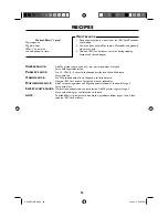 Preview for 98 page of Sharp R-959(SL)M-AA Operation Manual With Cookbook