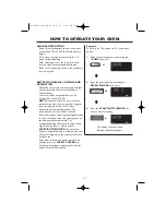 Preview for 13 page of Sharp R-959M Operation Manual With Cookbook