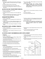 Предварительный просмотр 16 страницы Sharp R-959M Service Manual