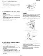 Предварительный просмотр 19 страницы Sharp R-959M Service Manual