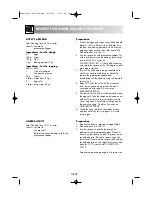 Preview for 397 page of Sharp R-969 Operation Manual With Cookbook