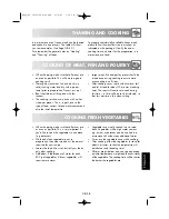 Preview for 406 page of Sharp R-969 Operation Manual With Cookbook