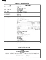 Preview for 4 page of Sharp R-980J Service Manual