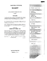 Preview for 3 page of Sharp R-9H10 Service Manual