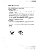 Preview for 12 page of Sharp R-9H11 Operation Manual