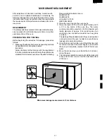 Preview for 33 page of Sharp R-9H58 Service Manual