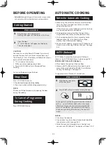 Preview for 29 page of Sharp R-D219G Operation Manual