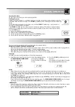 Preview for 12 page of Sharp R224HW Operation Manual With Cooking Manual