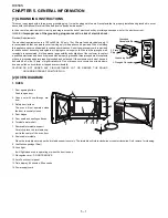 Preview for 8 page of Sharp R305KS - 1100 Watt 1.1 Cubic Feet Mid Size Microwave Service Manual