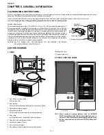 Preview for 8 page of Sharp R426LS - 1.4 cu. Ft. 1100W Microwave Oven Service Manual