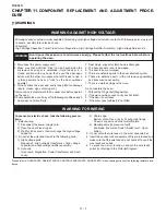 Preview for 26 page of Sharp R426LS - 1.4 cu. Ft. 1100W Microwave Oven Service Manual