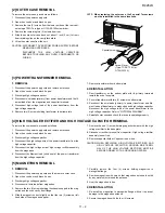 Preview for 27 page of Sharp R426LS - 1.4 cu. Ft. 1100W Microwave Oven Service Manual