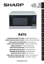 Sharp R670 Operation Manual preview