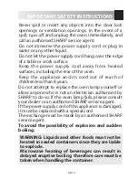 Preview for 12 page of Sharp R842SLM Operation Manual