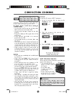 Preview for 17 page of Sharp R959MA Operation Manual With Cookbook