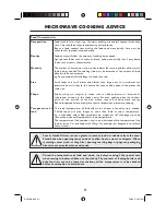 Preview for 31 page of Sharp R959MA Operation Manual With Cookbook