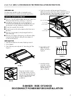 Preview for 2 page of Sharp Recessed Led Installation Instructions Manual
