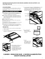 Preview for 6 page of Sharp Recessed Led Installation Instructions Manual