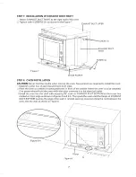 Preview for 7 page of Sharp RK-12S30 Installation Instructions Manual