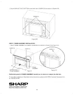 Preview for 8 page of Sharp RK-12S30 Installation Instructions Manual