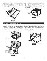 Preview for 3 page of Sharp RK-94S27 Installation Instructions