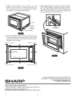 Preview for 4 page of Sharp RK-94S27 Installation Instructions