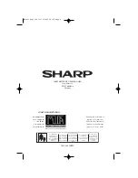 Preview for 8 page of Sharp RK-T11 Information & Recipes