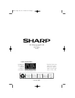 Preview for 9 page of Sharp RK-T11 Information & Recipes