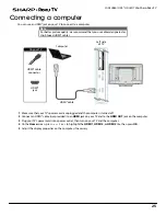 Предварительный просмотр 25 страницы Sharp Rocu TV LC-24LB601U User Manual