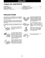 Preview for 3 page of Sharp RP-155H Operation Manual