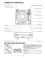 Preview for 4 page of Sharp RP-155H Operation Manual