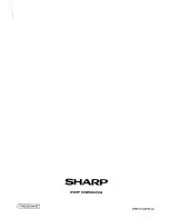 Preview for 100 page of Sharp RP-303H Operation Manual