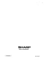 Preview for 152 page of Sharp RP-3700H Operation Manual