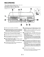 Preview for 16 page of Sharp RT-350H Operation Manual