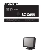 Preview for 1 page of Sharp RZ-X655 Hardware Operation Manual
